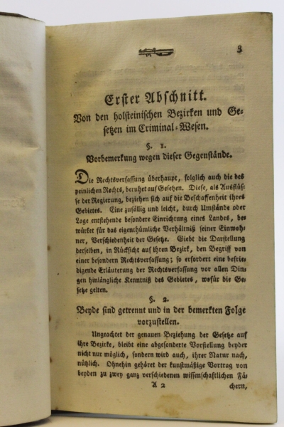 Eggers, E. A. F. von: Versuch über die peinliche Rechts- und Gerichts-Verfassung in Holstein