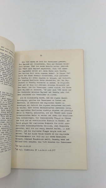 Ohl, Ingo: Die Levante und Indien in der Verkehrspolitik Venedigs der Engländer und der Holländer 1580 - 1623