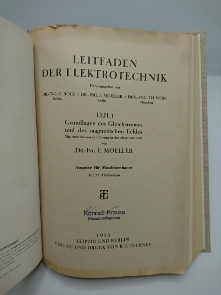 Hölcke / Helmke / Blichenberg / VDE / Siemens / Moeller: Das Rechnen der Elektriker / Bestimmungen für das Errichten von Starkstromanlagen mit Nennspannungen unter 1000 V / 3 Siemens-Preislisten. Leitfaden der Elektrotechnik Teil I - III