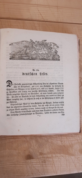 Lloyd, Henry: Des Herrn General von Llyod´s Abhandlung über die allgemeinen Grundsätze der Kriegskunst