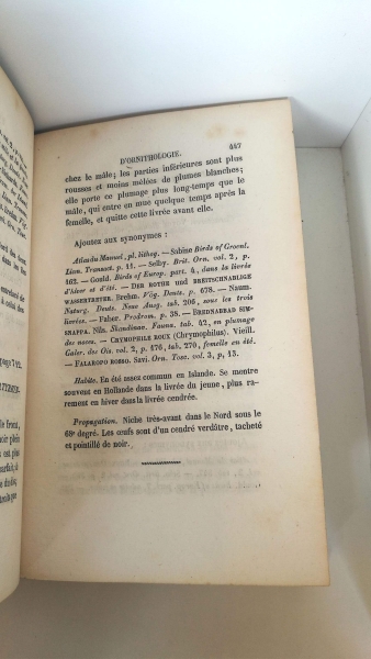 Temminck, J. - C.: Manuel d' ornitologie ou tableau systématique des oiseaux qui se trouvent en europe