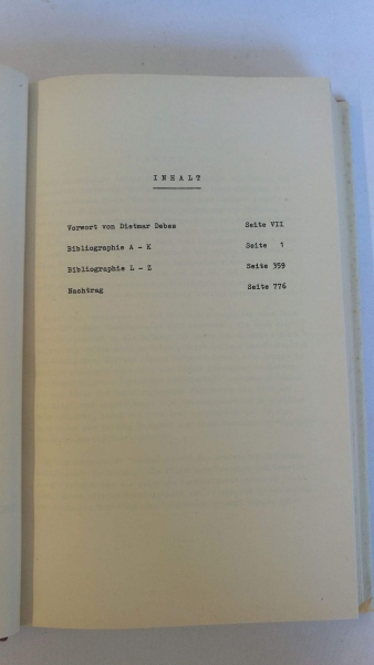 Zentralantiquariat der DDR (Hrgs.): Bibliographie zur Barockliteratur. Bibliotheca Societatis Teutonicae Saeculi XVI-XVIII. 2 Bände. Katalog der Büchersammlung der Deutschen Gesellschaft in Leipzig. Nach dem von Ernst Kroker bearbeiteten handschriftlichen