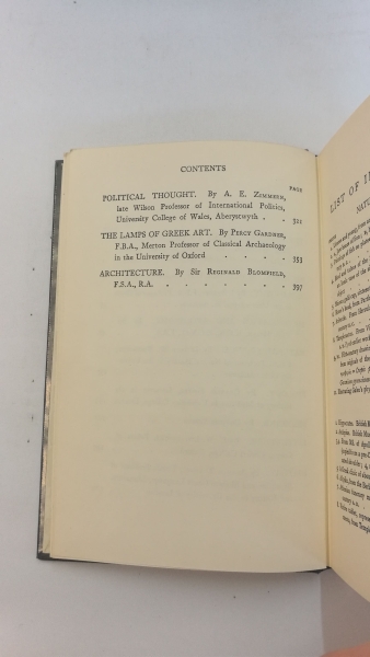 Livingstone, R. W.: The Legacy of Greece