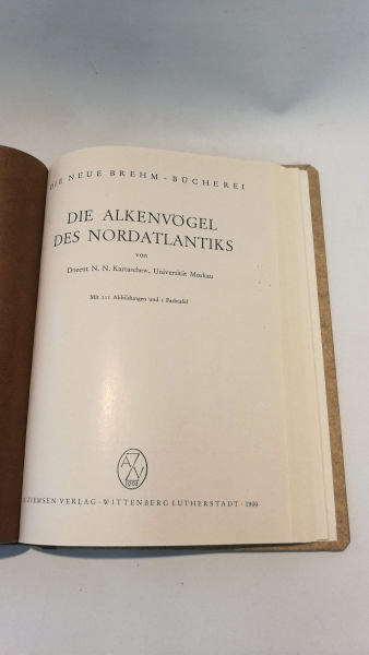 versch. Autoren: Larus Numernius Tringa Charadrius Alcidae I. Die neue Brehm-Bücherei. Fünf Bände zum Thema Seevögel in einem Buch.