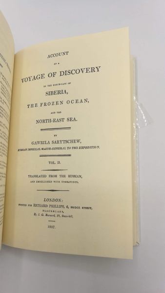 Sarychew, Gavrila A.: Account of a Voyage of Discovery to the North-East of Siberia, the Frozen Ocean, and the North-East Sea