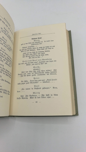 Hartleben, Otto Erich: Rosenmontag Eine Offiziers- Tragödie in fünf Acten