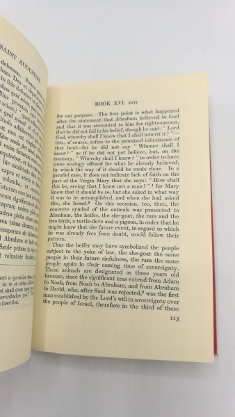 Augustinus: The Loeb Classical Library. Saint Augstine V. Books IV-VII. The City of God Against the Pagans in seven volumes. With an englisch translation by William M. Green