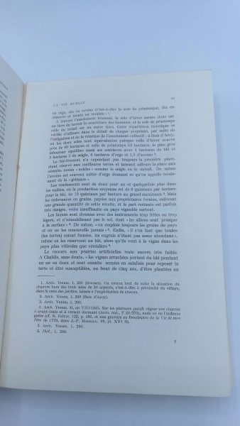 Moreau, J.-P.: La vie rurale dans le sud-est du bassin parisien entre les vallées de l'Armançon et de la Loire Etude de geographie humaine