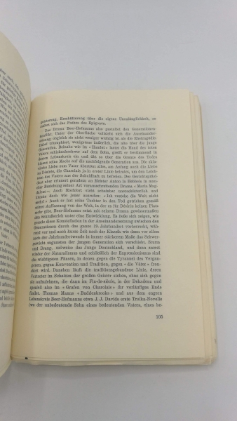 Oberholzer, Otto: Richard Beer-Hofmann. Werk und Weltbild des Dichters.