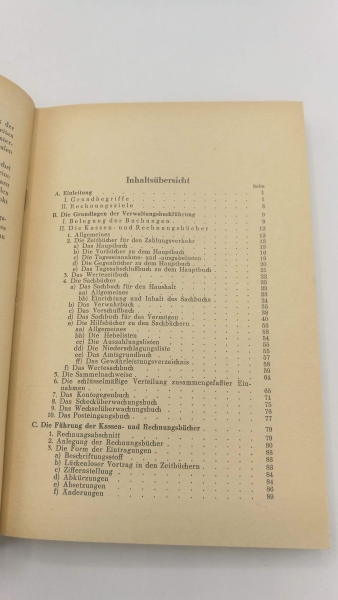 Schmid, Carl: Leitfaden für die Verwaltungsbuchführung Nach Verordnung des Reichsministers des Innern