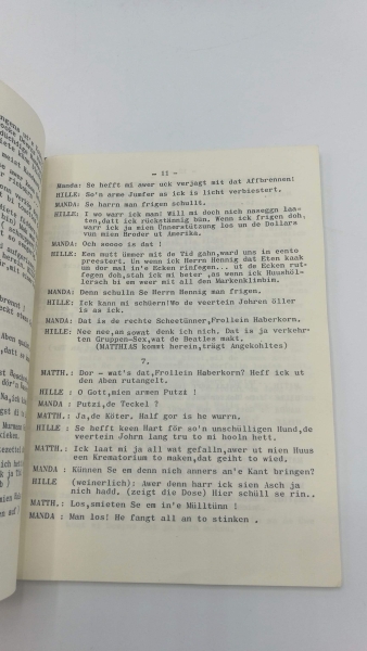 Looschen, Walter: Up den Dreih kümmt dat an! Schwank in 3 Akten