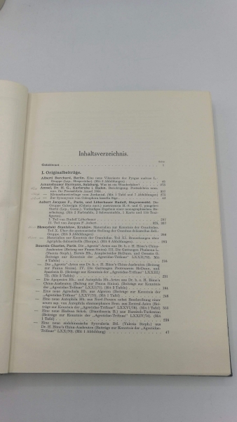 Reisser (Hrsg.), Hans: Zeitschrift der Wiener Entomologischen Gesellschaft, 40. Jahrgang. 66. Band 1955. Nr 1-12 in einem Band gebunden. 