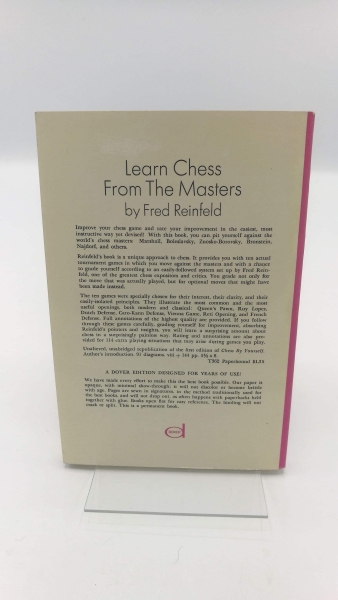 Reinfeld, Fred: Learn Chess from the Masters