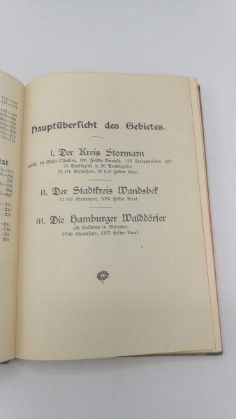 Frahm, Ludwig: Stormarn und Wandsbek Große Ausgabe der Heimatkunde 