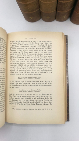 Borberger (Hrsg.), Robert: Schiller's Werke. Mit Lebensbeschreibung, Einleitung und Anmerkungen. 1. - 6. Band (vollst.) 