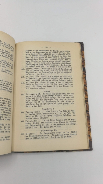 Borgmann, Hugo: Anleitung zum Schmetterlingsfang und zur Schmetterlingszucht nebst einem Verzeichnis der Makrolepidopteren der Umgegend Cassels, sowie einem Anhan, einige Mikrolepidopteren dieser Fauna enthaltend, unter Angabe der Fundorte, Lebensweise et