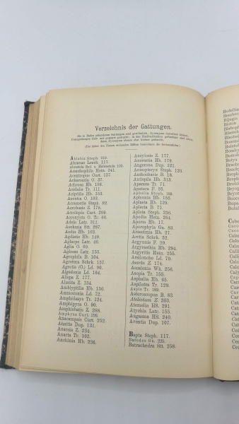 Reutti, Karl: Übersicht der Lepidopteren-Fauna des Grossherzogtums Baden gemeinschaftl. mit Adolf Meess hrsg. von Arnold Spuler