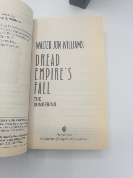 Williams, Walter Jon: Dread Empire's Fall. 3 Bände (vollst.)