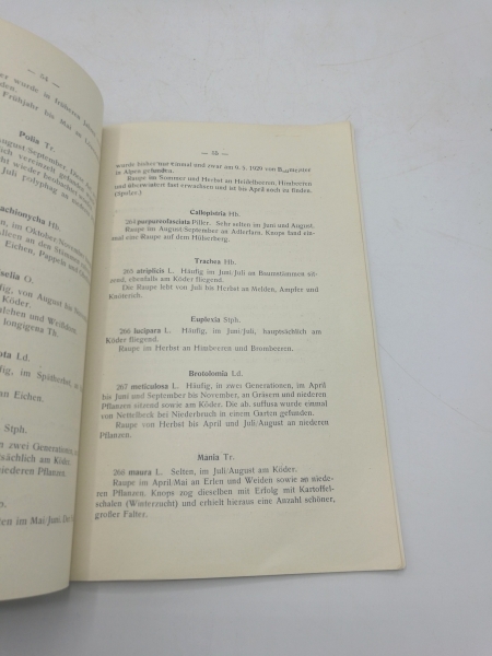 Dahm, C.: Die Grossschmetterlinge des linken Niederrheins. Verzeichnis der seit dem Jahre 1905 im links-niederrheinischen Gebiet aufgefundenen Arten.