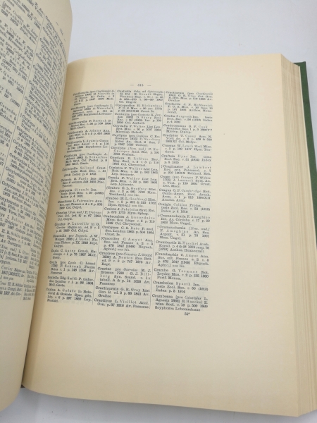 F.E. Schulze; W. Kükenthal et. al.: Nomenclator animalium generum et subgenerum A-P (4 Bände von 5) Im Auftrage der Preussischen Akademie der Wissenschaften zu Berlin