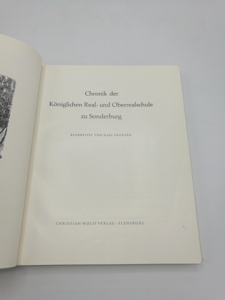 Franzen, Karl: Chronik der Königlichen Real- und Oberrealschule zu Sonderburg. 1865-1920.