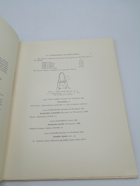 van Straelen (Hrsg.), V.: Heterometabola III. Résultats Scientifiques du Voyage aux Indes Orientales Néerlandaises. Vol. IV. Fasc. 8