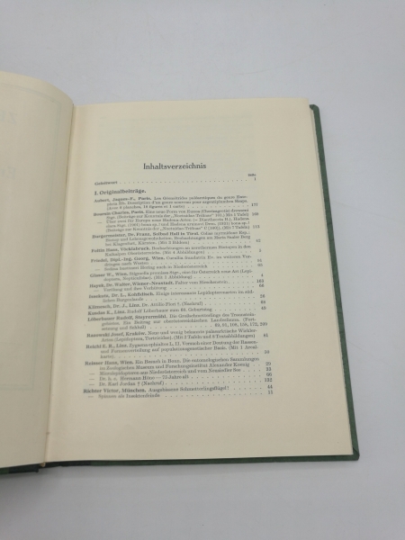 Wiener Entomologischen Gesellschaft (Hrsg.), : Zeitschrift d. Wiener Entomologischen Gesellschaft, 44. Jahrgang, 70. Band 1959, Nr 1-12 (=vollst.). Gebunden! 