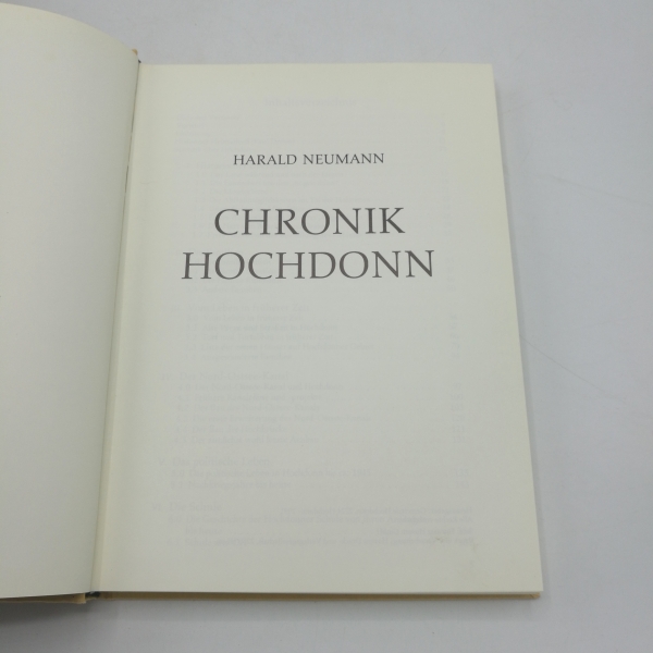 Neumann, Harald (Verfasser): Chronik Hochdonn / Harald Neumann. [Hrsg. Gemeinde Hochdonn