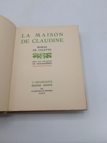 Colette: La Maison de Claudine Roman