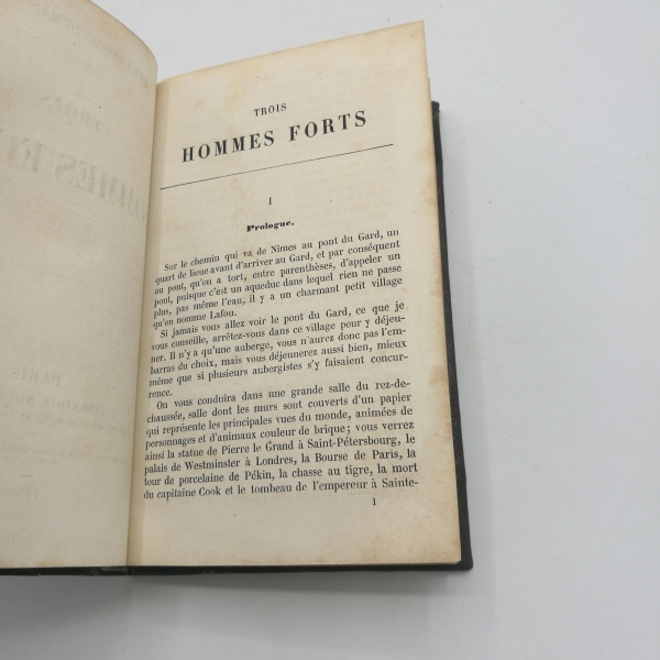 Fils, Alexandre Dumas: Trois hommes forts.