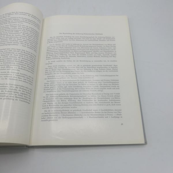 Schleswig-holsteinische Landgesellschaft (Hrsg.), : 50 Jahre Schleswig-holsteinische Landgesellschaft mit beschränkter Haftung in Kiel, vormals Schleswig-holsteinische Höfebank G.m.b.H. 2.8.1913 - 2.8.1963