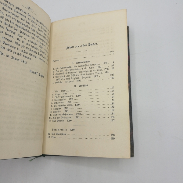 Ludwig Tieck, Rudolf Köpke (Hg.): Ludwig Tieck's nachgelassenen Schriften. Auswahl und Nachlese.