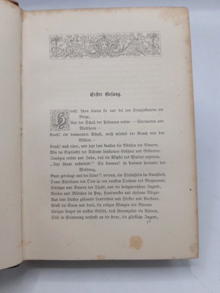 Grosse, Julius: Erzähelnde Dichtungen von Julius Grosse. Erste (1.) bis dritter (3.) Band. Drei Bände in einem Buch