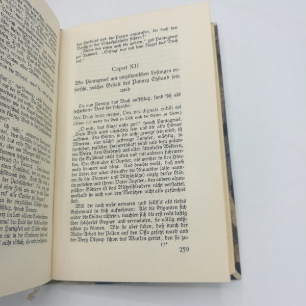 Rabelais, François: Des François Rabelais weiland Arznei-Doktors und Pfarrers zu Meudon Gargantua und Pantagruel. 2 Bände (=vollst.) verdeutsch von Engelbert Hegauer und Dr. Owlglaß.