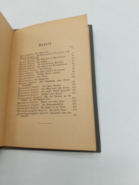 Verne's, Julius [Jule]: Die Kinder des Kapitain Grant Reise um die Erde. Dritter [3.] Band Julius Verne's Reiseromane. Band 7