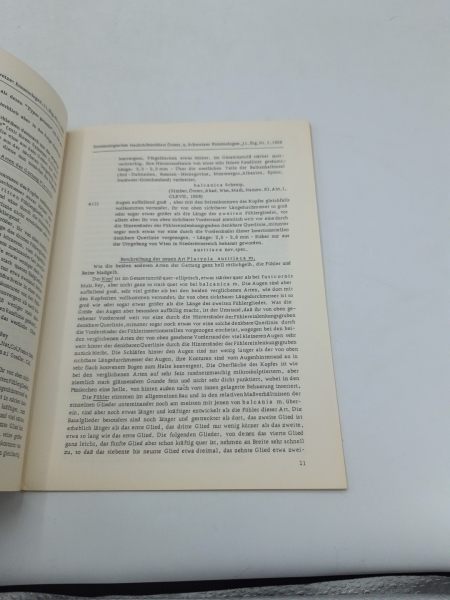Österreichischer Entomologen (Hrsg.): 11. Jahrgang. Nr. 1 1959 Zeitschrift d. Arbeitsgemeinschaft Österreichischer Entomologen