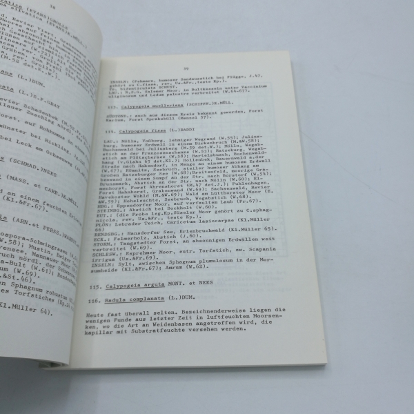 Frahm, Jan-Peter: Nachträge zur Moosflora von Schleswig-Holstein. Mitteilungen der Arbeitsgemeinschaft Geobotanik in Schleswig-Holstein und Hamburg. Heft 23