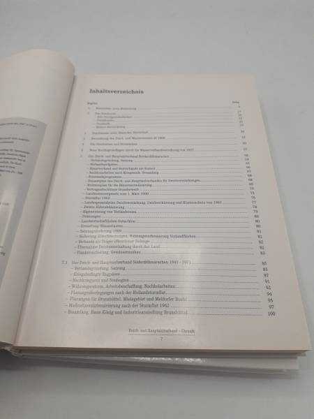 Michelsen, Hans: Chronik des Deich- und Hauptsielverbandes Dithmarschen Band 1+ 2 (=2 Bände)