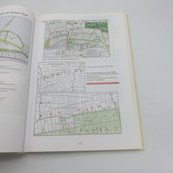 Hansen, Ilona und Johannes: Kolonisten Atlas. Zum 250 jährigen Jubiläum der Heide- und Moorkolonisation im Herzogtum Schleswig.