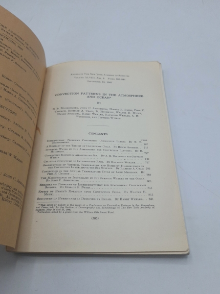 Miner, Roy Waldo: Convection Patterns in the Atmosphere and Ocean