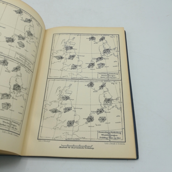 Hydrographischen Amt (Hrsg.): Segel-Handbuch für die Nordsee. Erstes [1.] Heft Meterologische und klimatologische Verhältnisse, magnetische Elemente, physikalische und Strömungs-Verhältnisse des Nordseegebiets