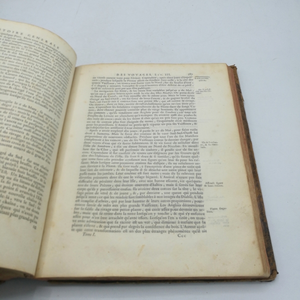 Prevost, Antoine François: Histoire Générale des Voyages, Tome Premier [1. Band] ou Nouvelle Collection de toutes les Rélations des Voyages par Mer et par Terre qui ont été publiées jusqu'à présent dans les differentes langues de toutes les Nations connue