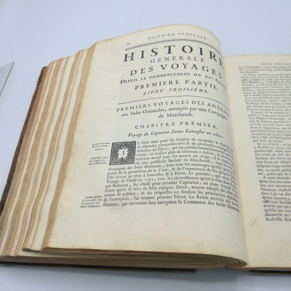 Prevost, Antoine François: Histoire Générale des Voyages, Tome Premier [1. Band] ou Nouvelle Collection de toutes les Rélations des Voyages par Mer et par Terre qui ont été publiées jusqu'à présent dans les differentes langues de toutes les Nations connue