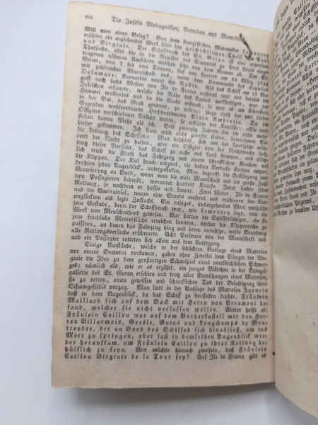 Famin / Charlier, Cäsar / Victor: Welt-Gemälde-Gallerie oder Geschichte. Chili / Die Inseln Madagaska, Bourbon und Mauritus (= 2 Teile in 1 Band) und Beschreibung aller Länder und Völker, ihrer Regligionen, Sitten, Gebräuche, u. s. w.