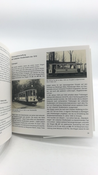 Stadtwerke Lübeck (Hrgs.), : 100 Jahre Nahverkehr in Lübeck. 