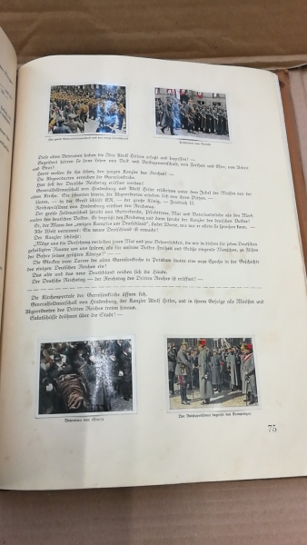 Schenkendorf, Leopold von: Kampf um's Dritte Reich. Eine historische Bilderfolge. 