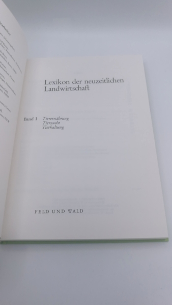 Bilstein, Uwe (Hrsg.): Lexikon der neuzeitlichen Landwirtschaft