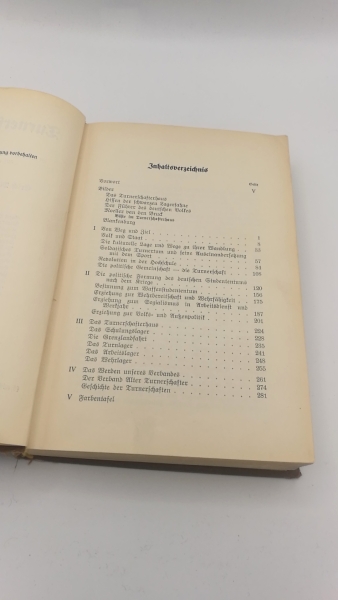 Müller, Erich (Hrgs.): Turnerschafterbuch herausgegeben im Auftrage des Verbandes der Turnerschaften auf deutschen Hochschulen