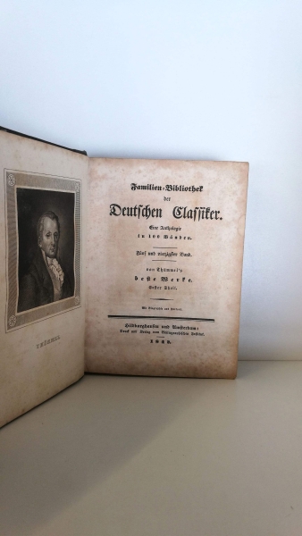 Thümmel, Moritz August von: Von Thümmel's beste Werke. 45. - 51. Band. Familien-Bibliothek der Deutschen Klassiker. 1 - 7 Teil in 2 Bde.