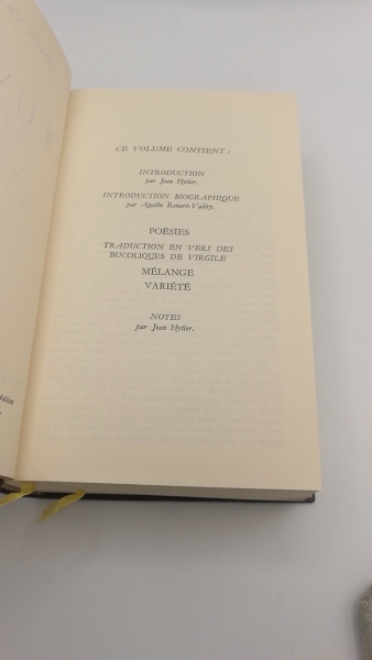 Valéry, Paul: Oeuvres de Paul Valéry. 2 Vol (=complet.) Bibliothèque de la Pléiade. Édition établie et annotée par Jean Hytier